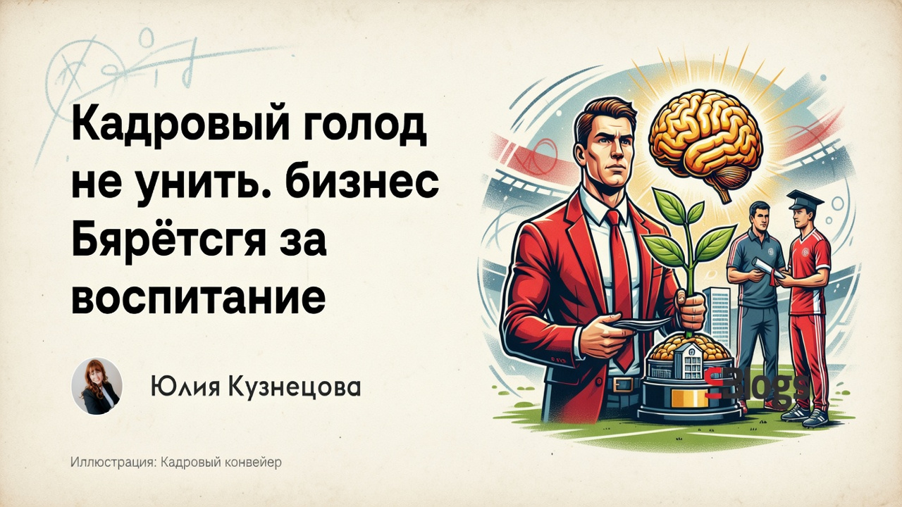 Кадровый голод не унять. Бизнес берётся за воспитание